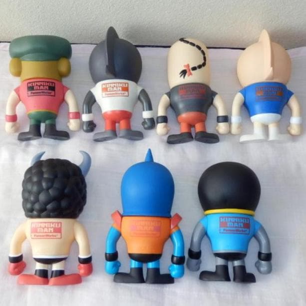 ①❤️新品3点❤️キン肉マン✖︎パンソンワークス☆DXソフビ