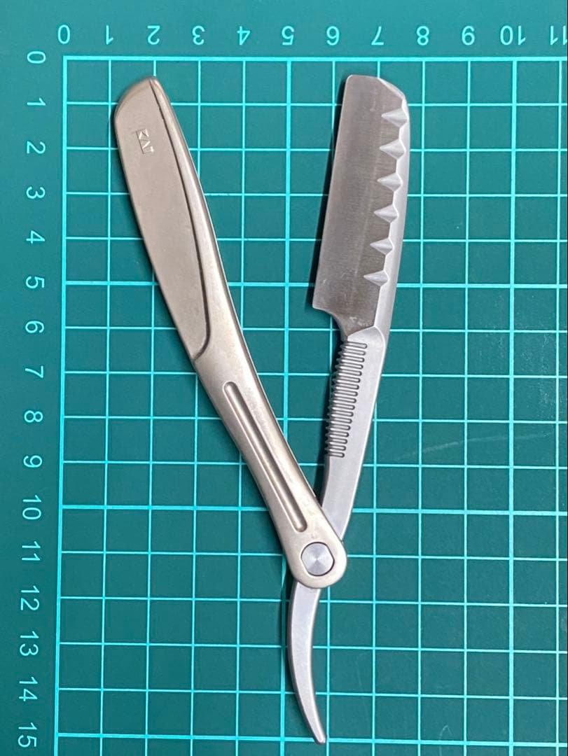 エクセリア 貝印 KAI 理容 剃刀 かみそり カミソリ 廃盤・希少品