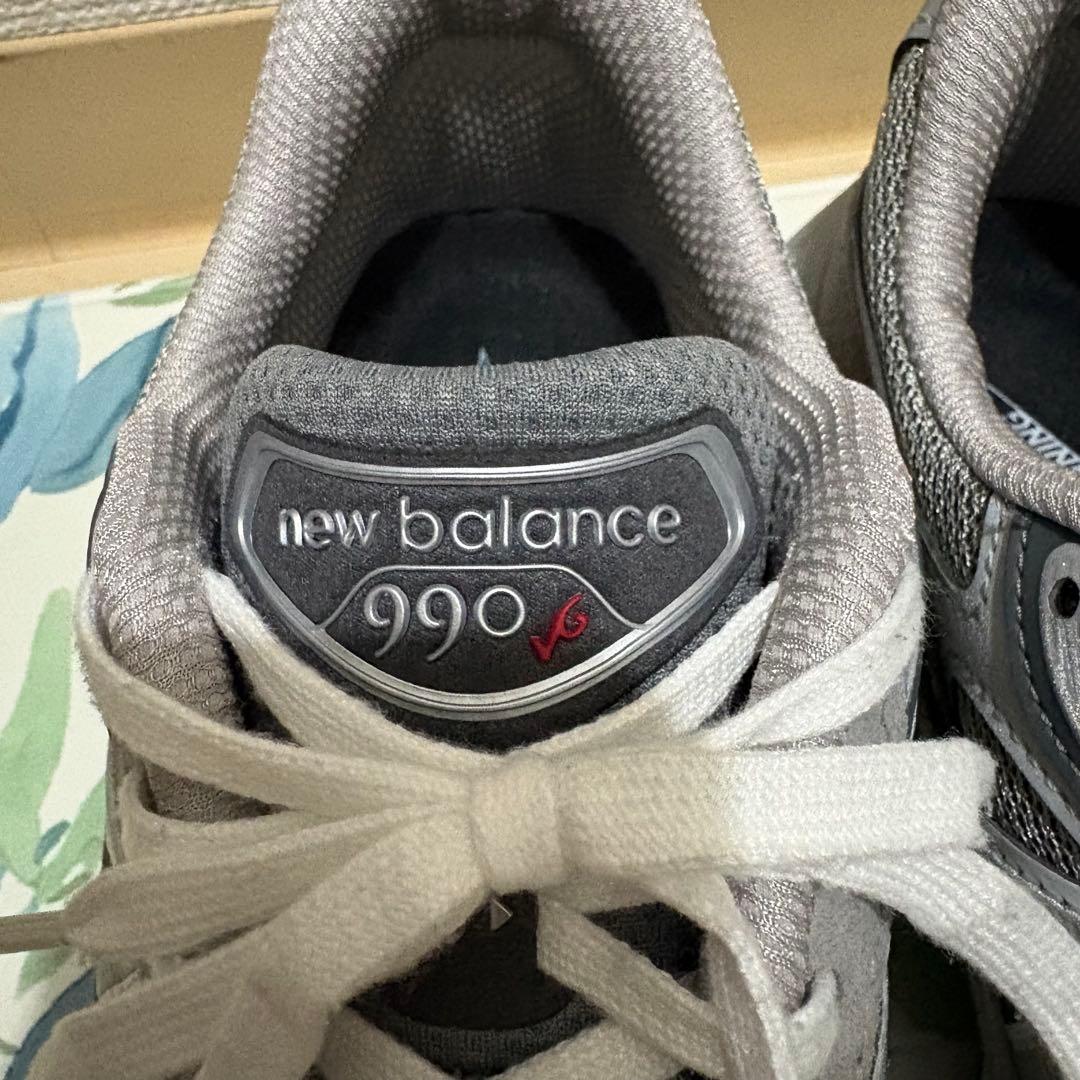 着用数回 M990GL6 990V6 ニューバランス - メルカリ