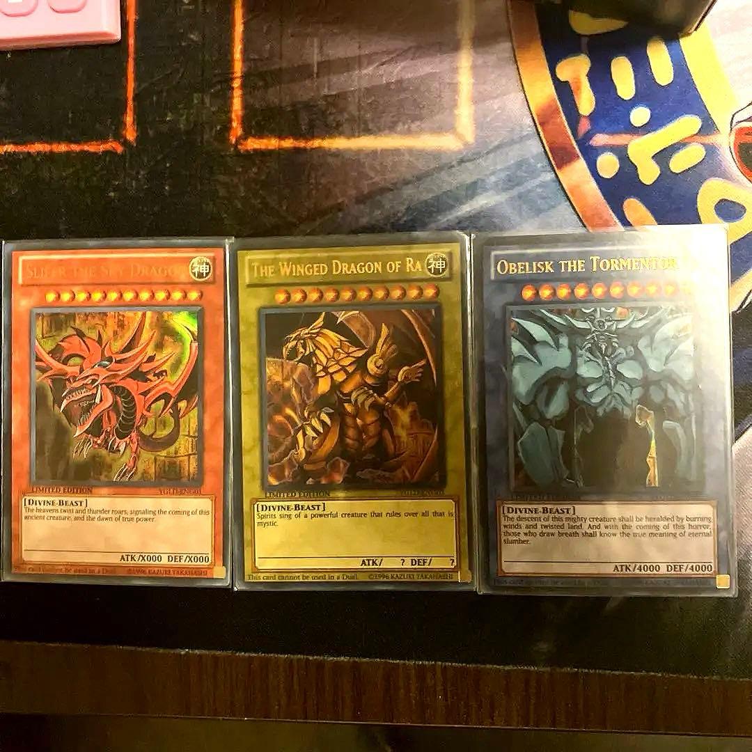 遊戯王 三幻神 英語 ウルトラ オシリス オベリスク ラー - メルカリ