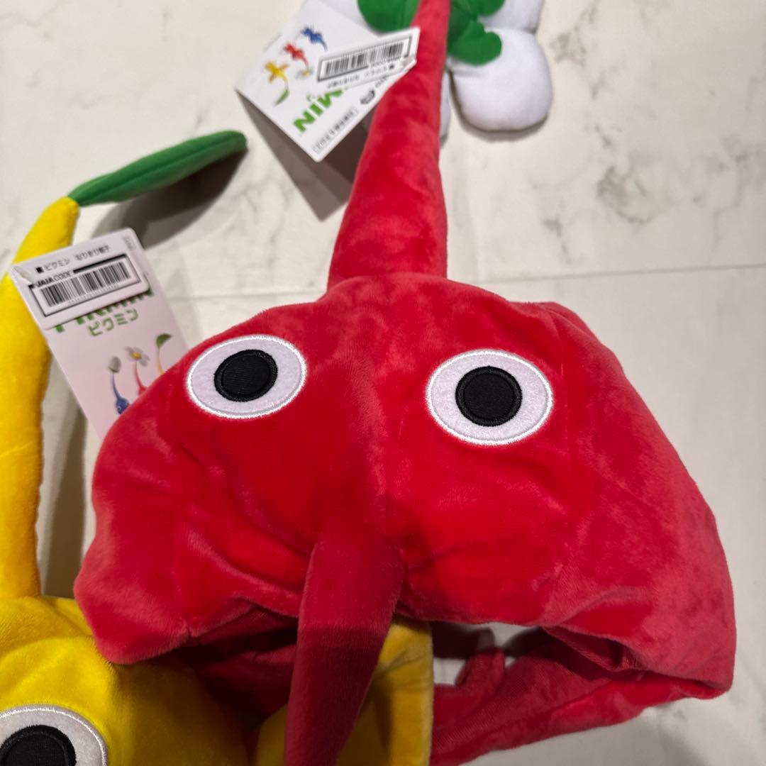 新品 ピクミン なりきり帽子 3色セット 全色 3種類セット - メルカリ
