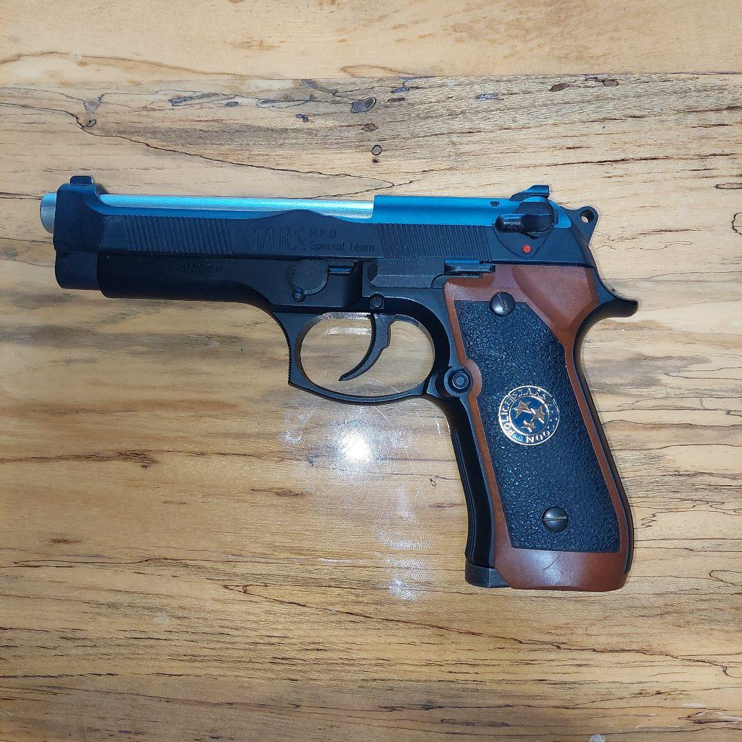 バイオハザードモデルガスガン ブラック/ブラウン 楽天市場】東京マルイ ガスブローバック ガスガン バイオハザード