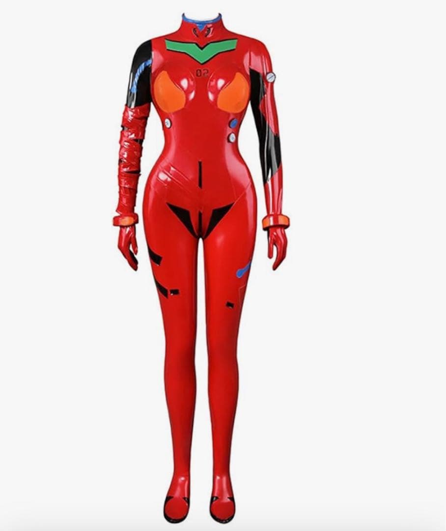 エヴァンゲリオン／アスカ プラグスーツ コスプレ