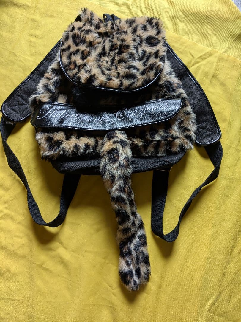 HELL CAT PUNKS ヘルキャットパンクス　ヒョウ柄リュック クラストバックパック/HELLCATPUNKS(ヘルキャットパンクス) 通販
