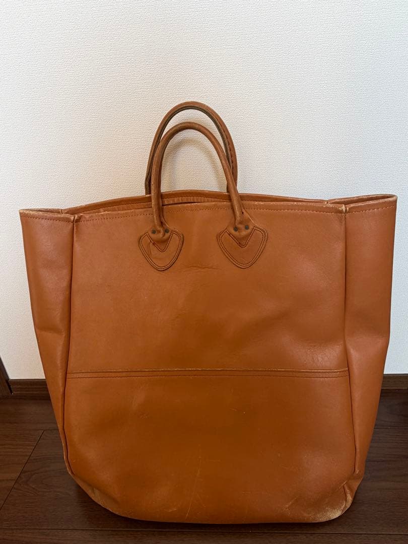 L.L.Bean ブラウンレザートートバッグ