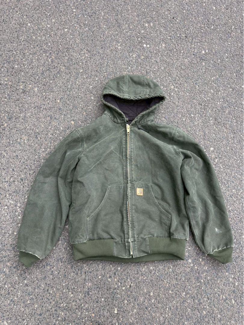 Carhartt フード付きジャケット オリーブグリーン