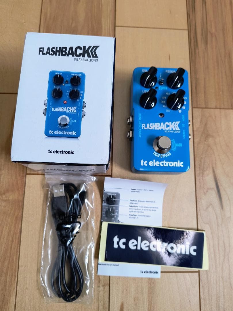 ギター FLASHBACK2 DELAY LOOPER tc electronic