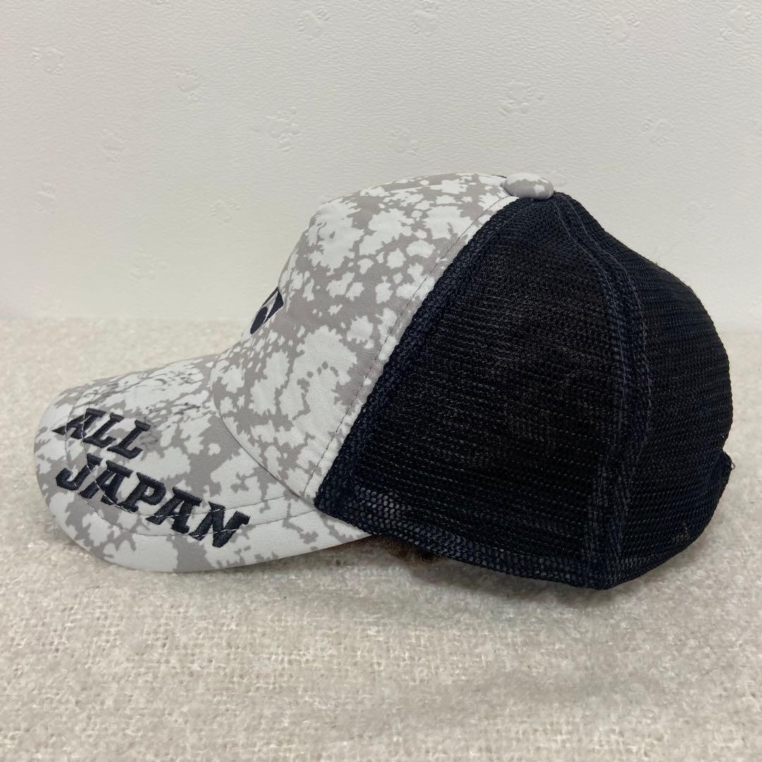 YONEX ALLJAPAN キャップ サイン入り ブラック ホワイト グレー - メルカリ