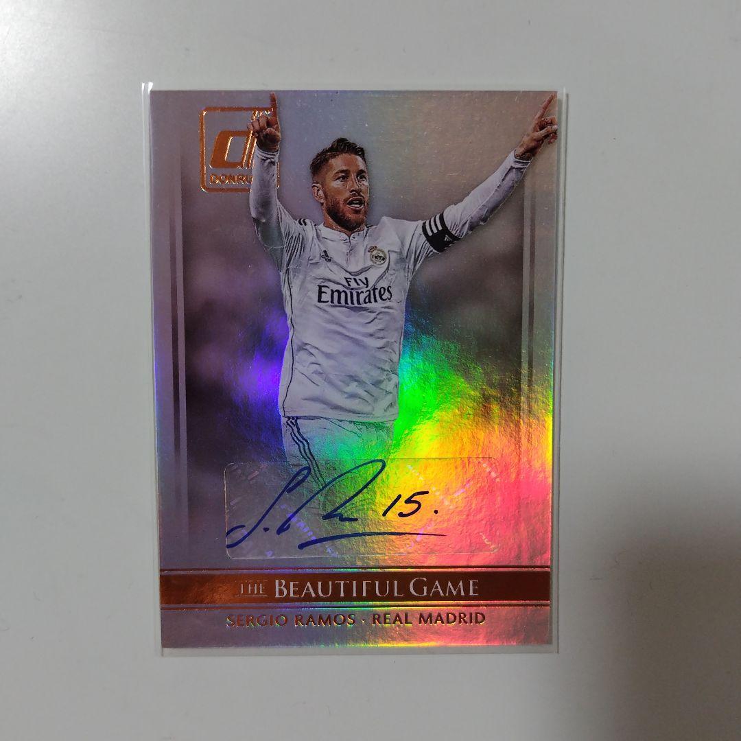 セルヒオ・ラモス 直筆サインカード AUTO サインカード サッカー