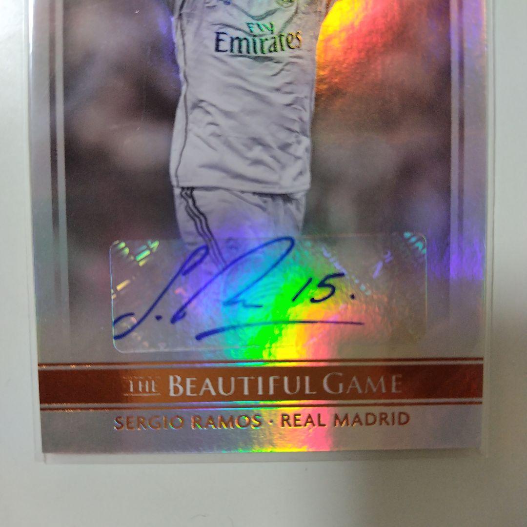 セルヒオ・ラモス 直筆サインカード AUTO サインカード サッカー