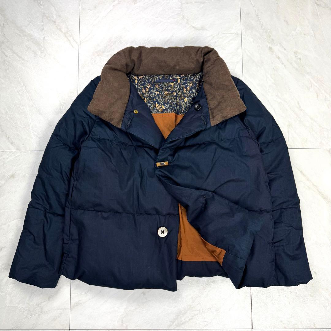 パラスパレス インディゴ コットン ダウンジャケット サイズ0