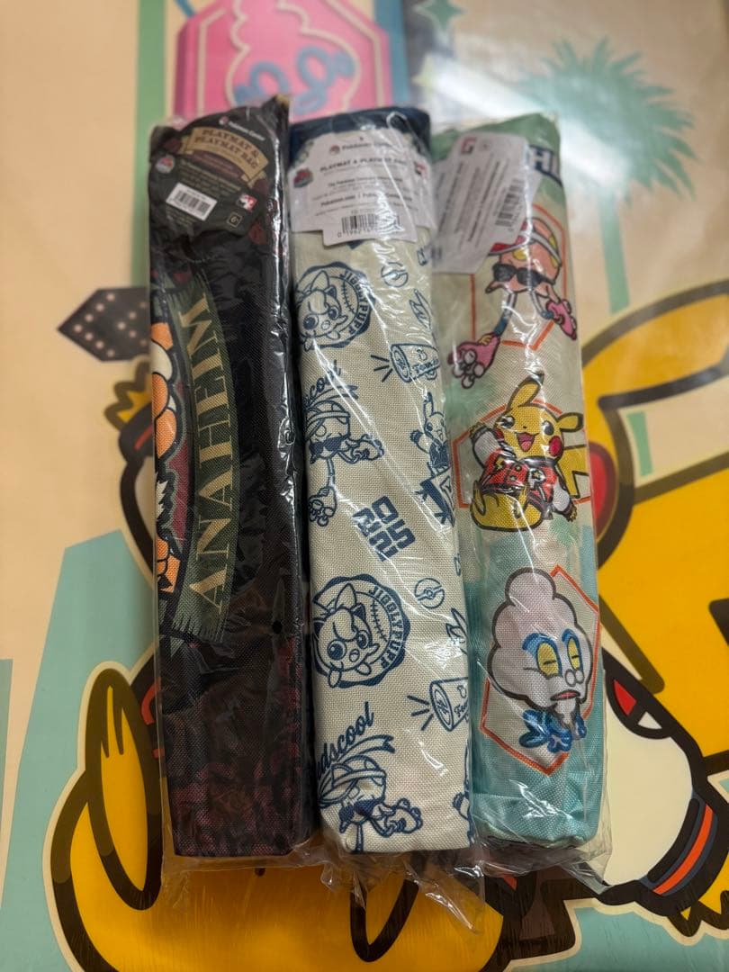 プレイマット 3種セット WCS 2025 ポケモン アナハイム