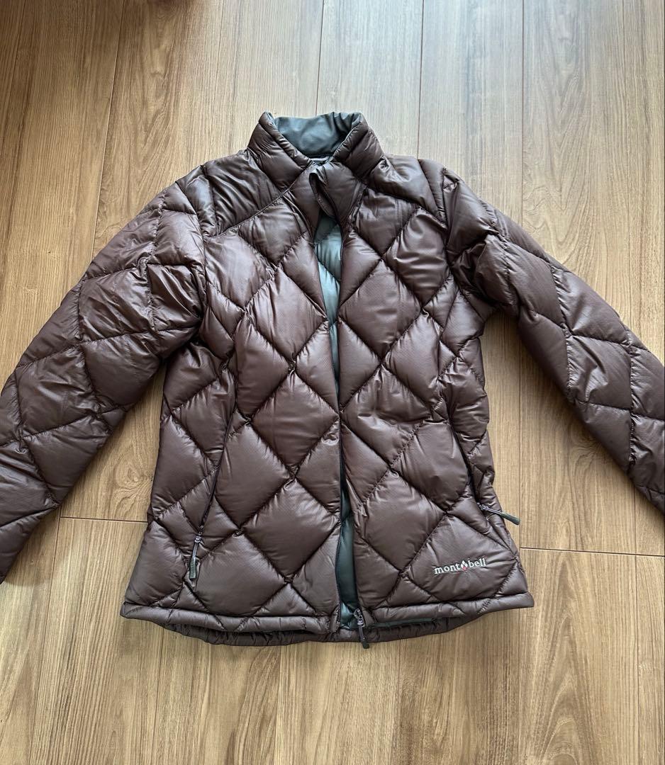 mont-bell ブラウン ダウンジャケット