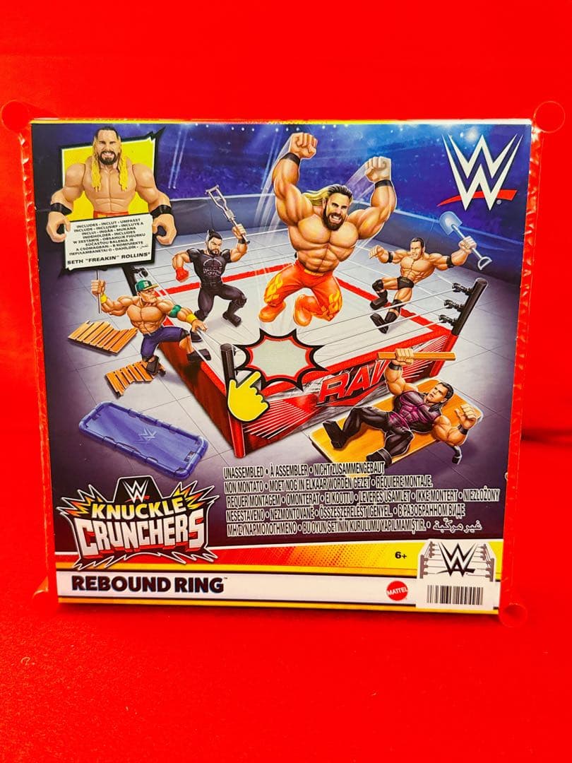 WWE ナックルクランチャーズ リング プロレス フィギュア