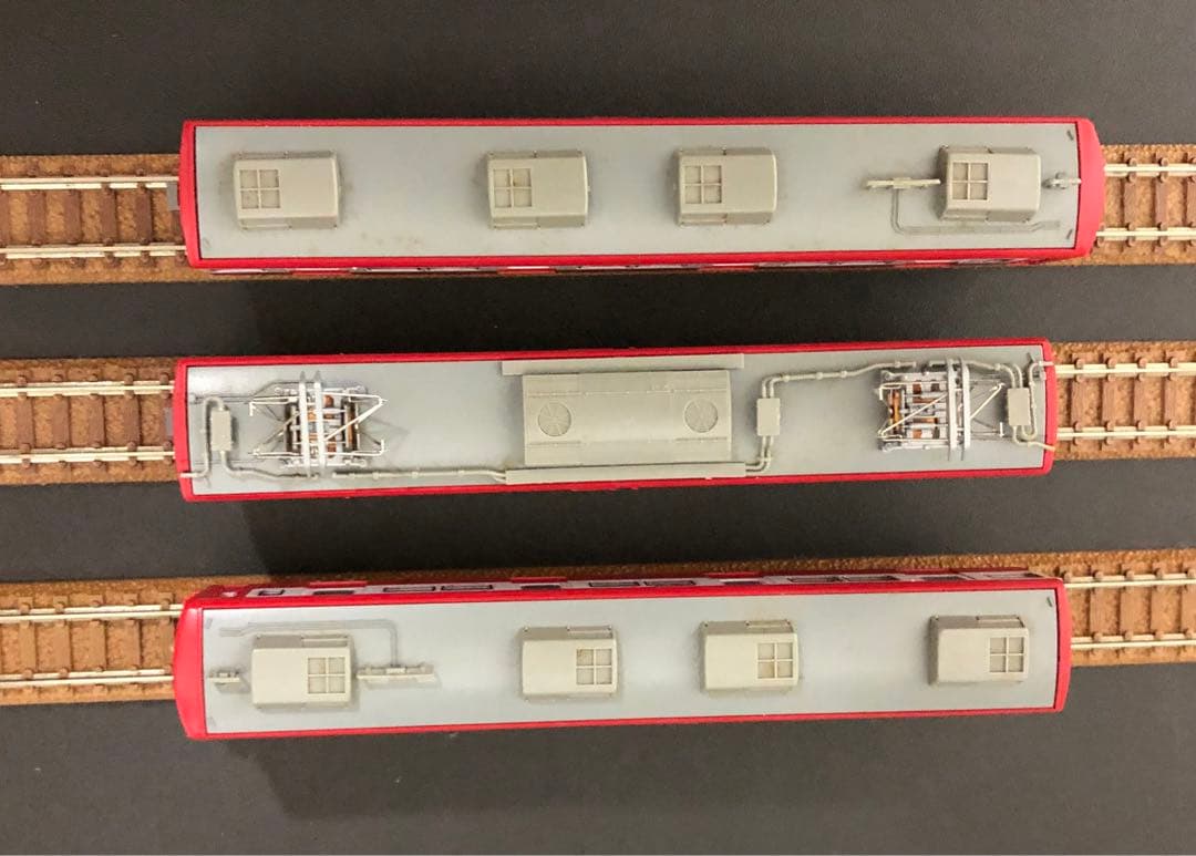 管理番号1616 京急800形旧塗装 NゲージKATO塗装済キット組立