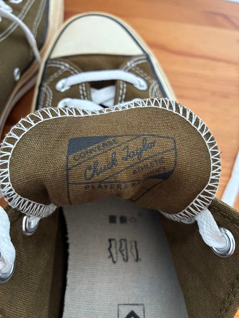 converse チャックテイラー CT70 オリーブ 27.5cm