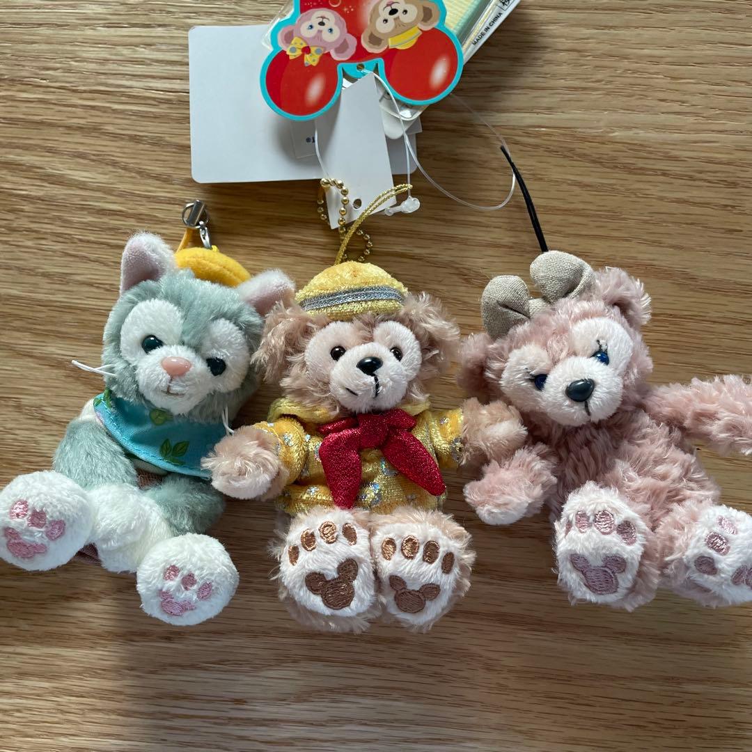 ダッフィー ぬいぐるみキーホルダー - メルカリ