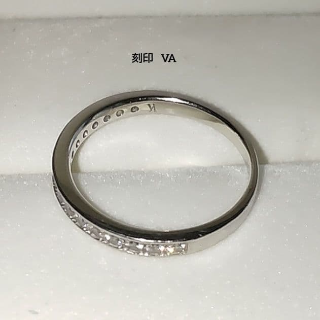 ヴァンドーム 14号 0.3ct ダイヤ エタニティ リング Pt900