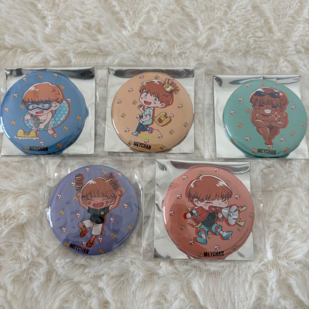 めいちゃん めいちゃん屋さん コンプ 缶バッジ - メルカリ