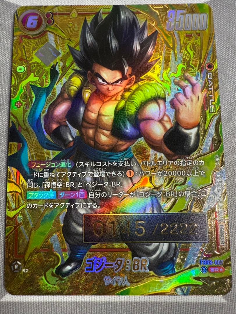 ゴジータ　シリアル　フュージョンワールド