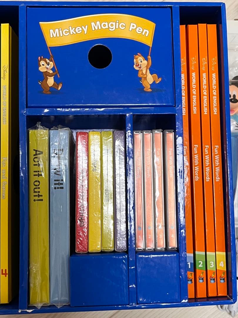 未使用】DWE マジックペン&アドベンチャーセット ディズニー英語