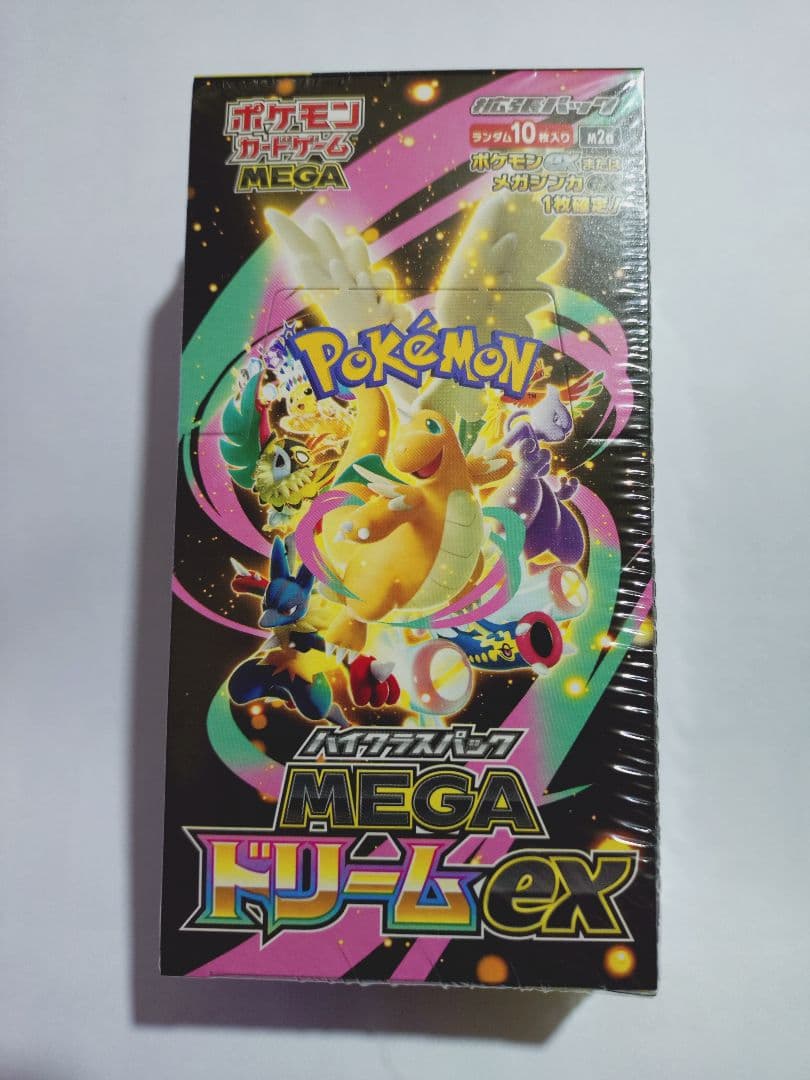 ポケモンカード メガドリームex シュリンク有り