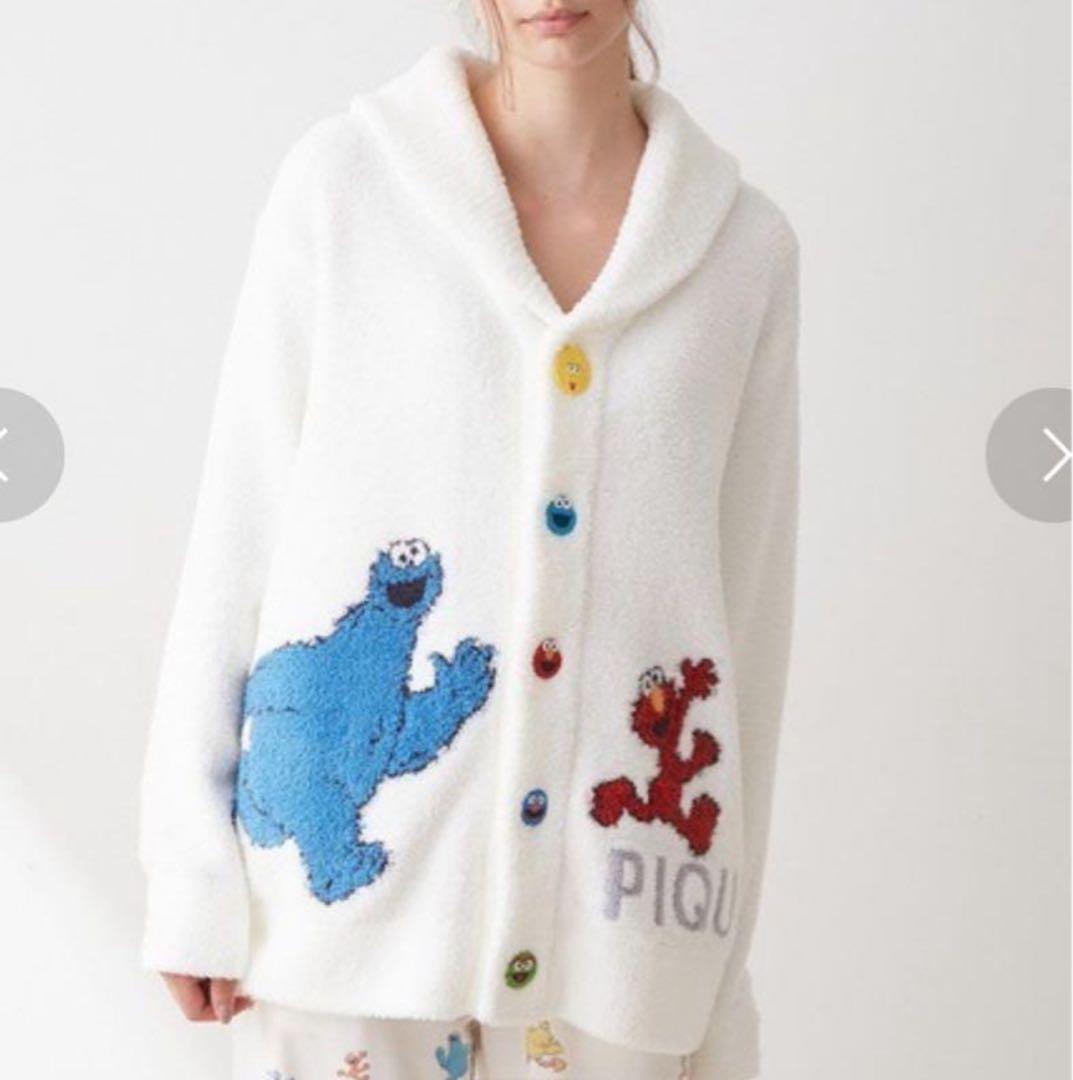 【未使用】【XL・美品】ジェラートピケ×セサミストリート コラボ