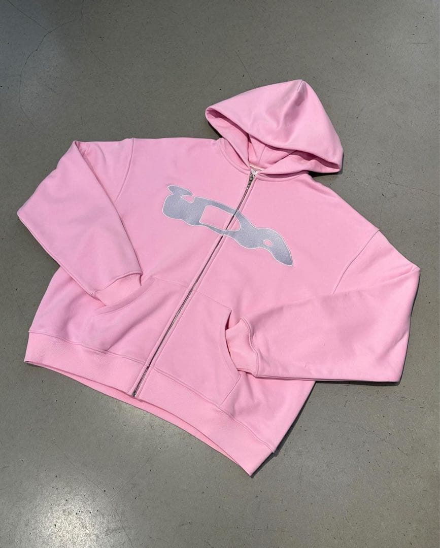 新品未使用/正規品】ida sply ピンク ジップパーカー サイズXL - メルカリ