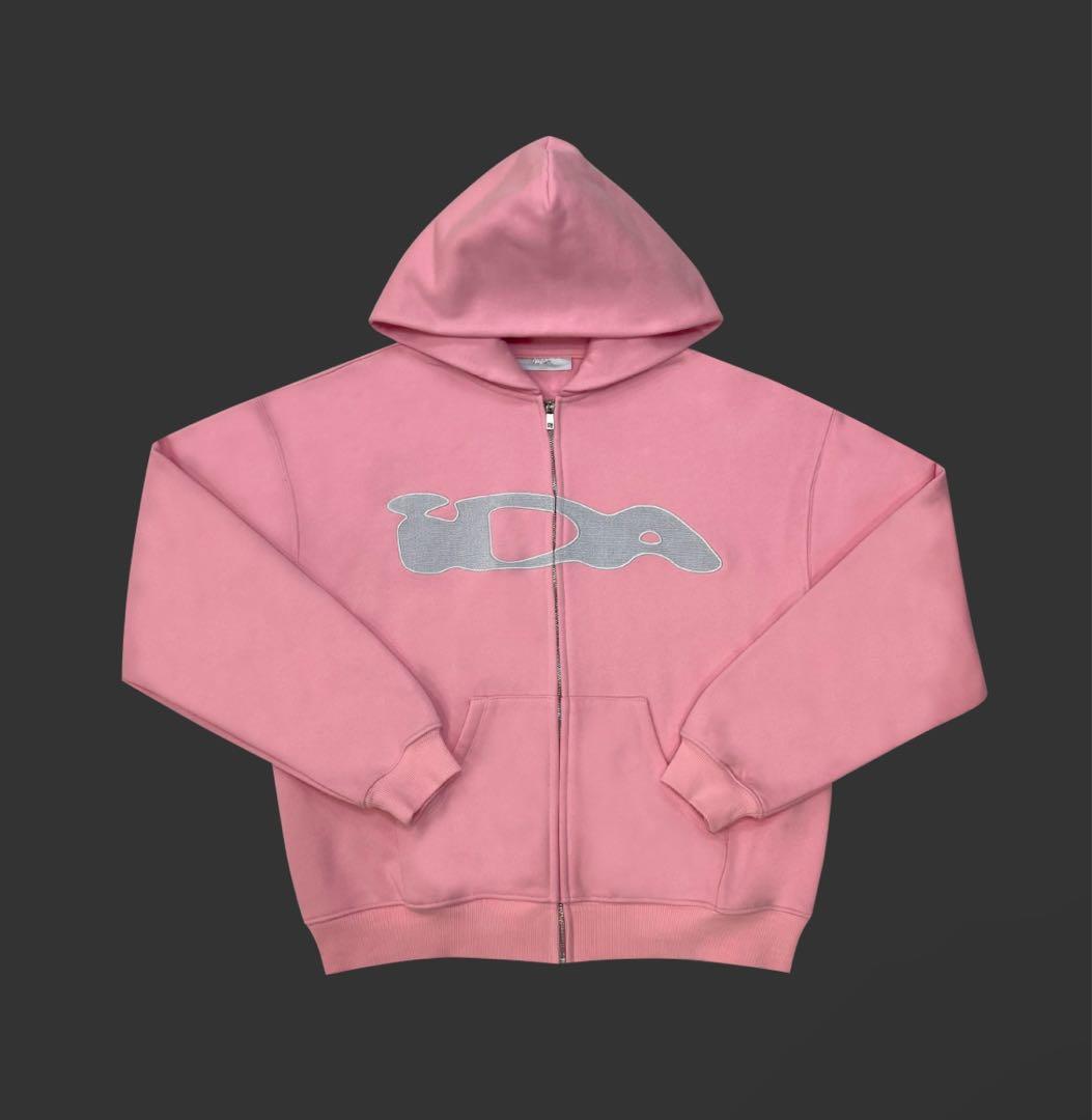 新品未使用/正規品】ida sply ピンク ジップパーカー サイズXL - メルカリ
