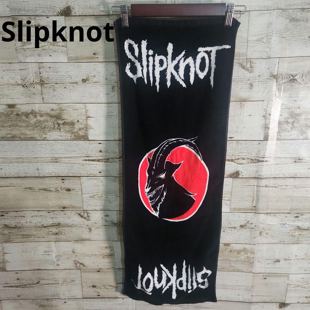 Slipknot タオル 黒 スリップノット バンド メタル ハードコア - メルカリ