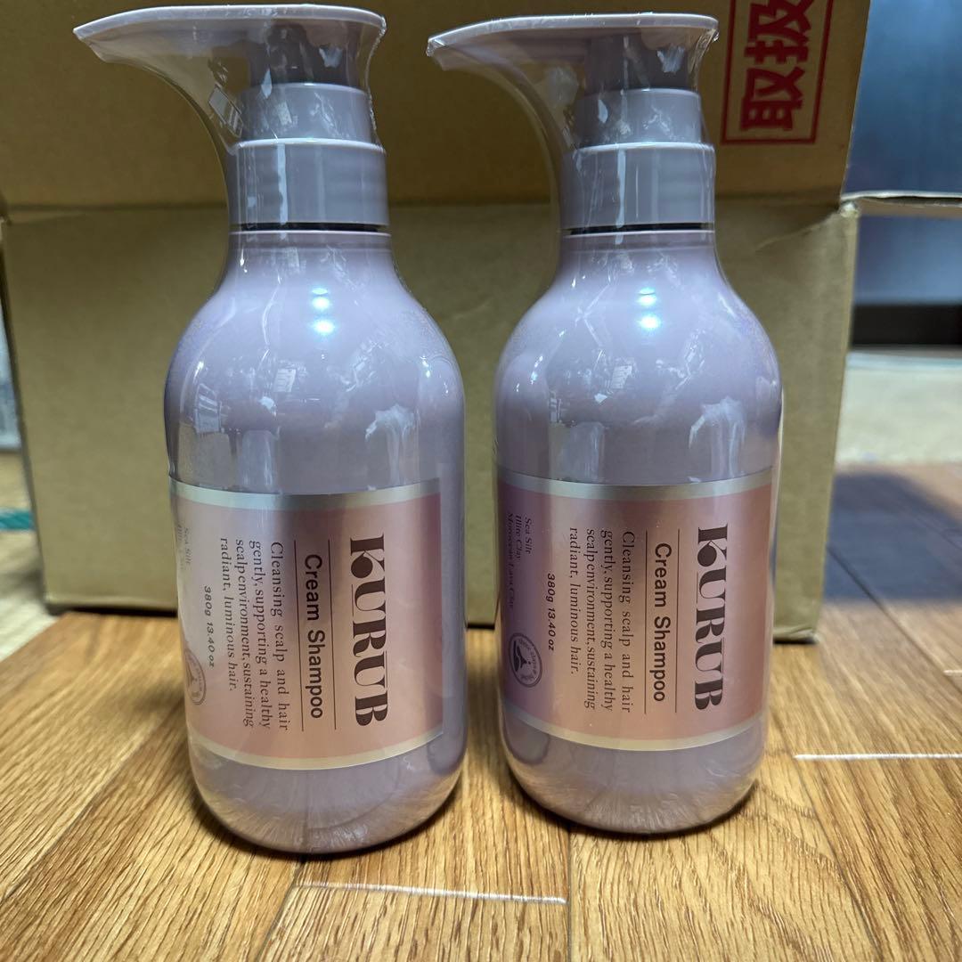 KURUB クリームシャンプー　380g ２本セット