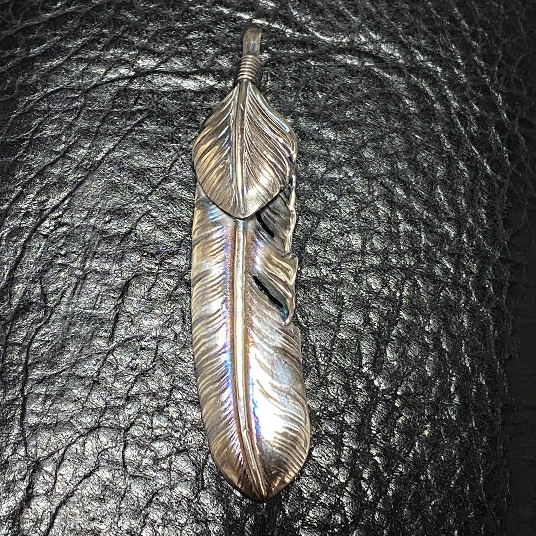 goro's ゴローズ 上銀 特大フェザー SV シルバー