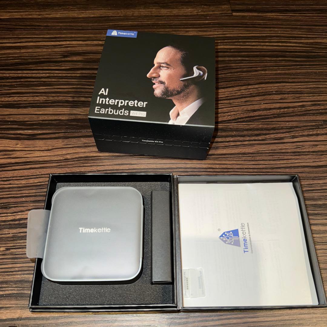 TIME kettle W4 pro リアルタイム翻訳機