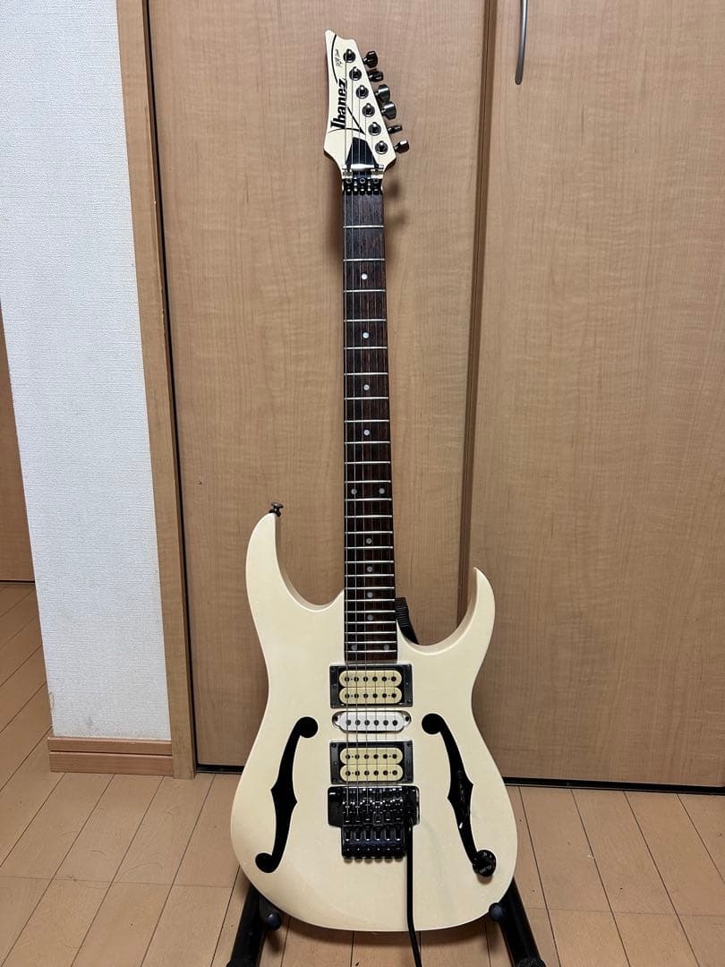 【売約済】Ibanez PGM30アイボリーペグ交換済・アーミングアジャスター付