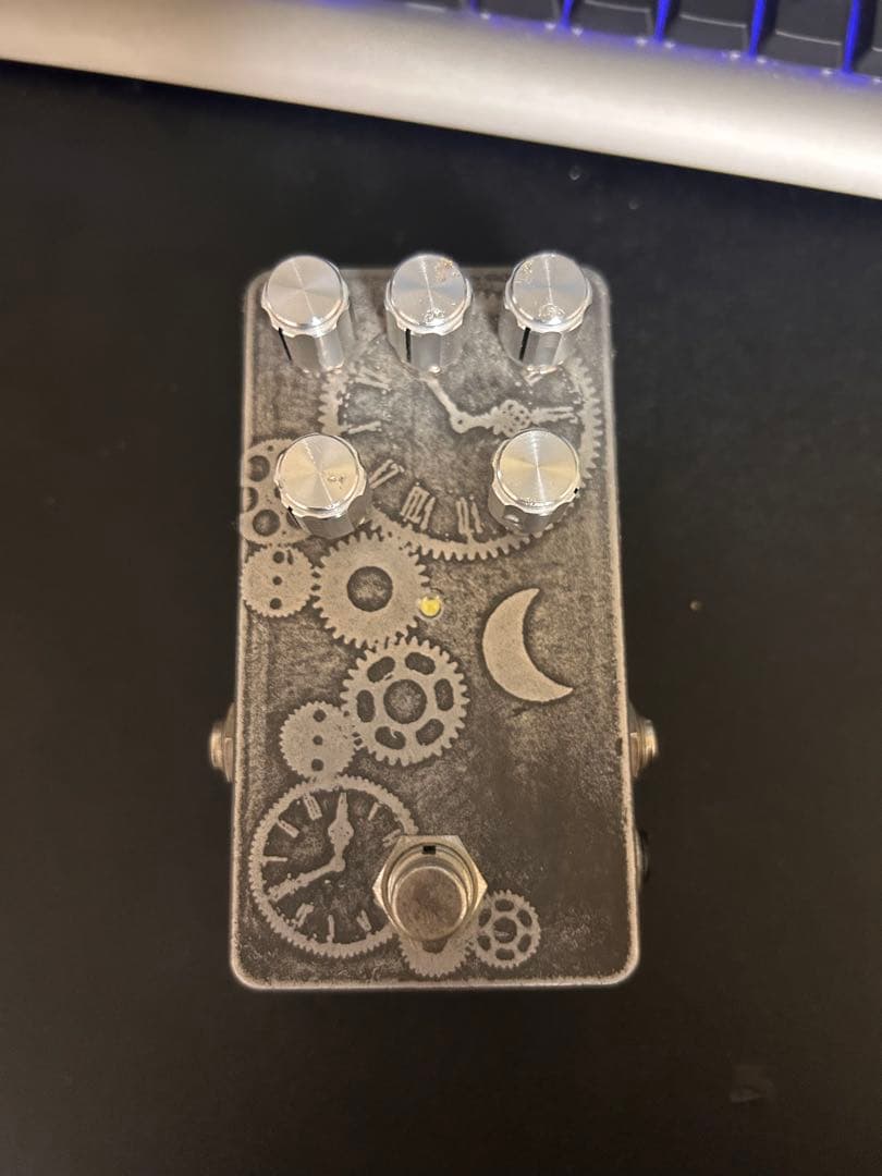 Chrono Reverb エフェクター　9overdrive9 9OVERDRIVE9 ruris オーバードライブ エフェクター(ガラス感を出し