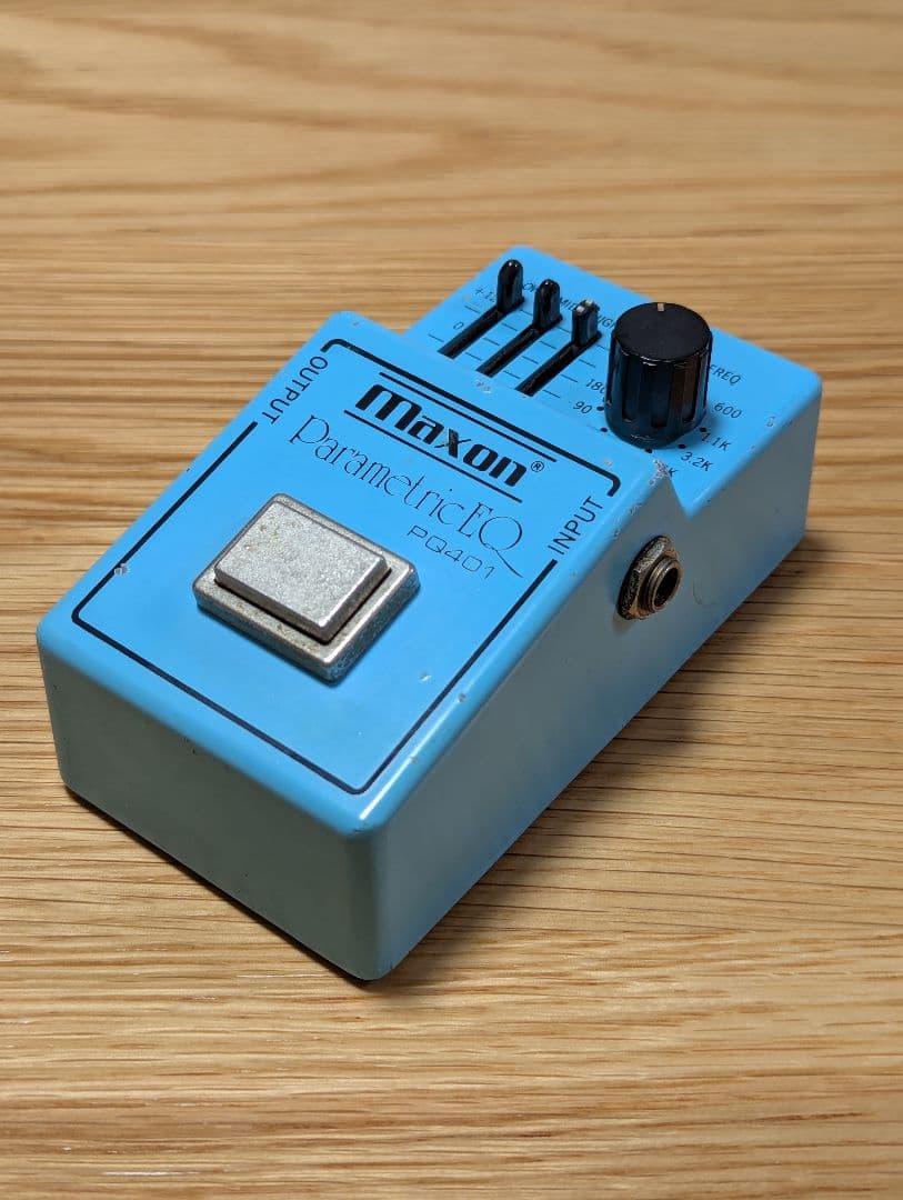Maxon Parametric EQ PQ401【ヴィンテージイコライザー】 Ibanez PTEQ コンパクトエフェクター イコライザー アイバニーズ