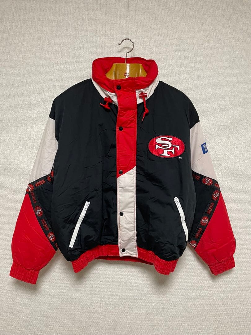 90s NFL SAN FRANCISCO 49ERS 中綿ジャケット