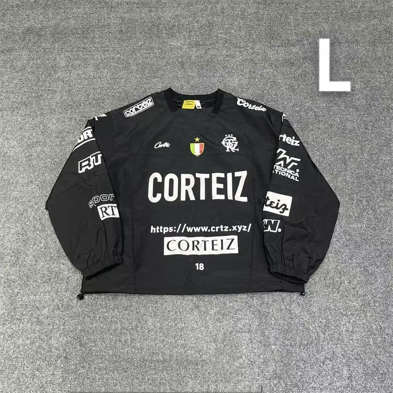 未使用 CORTEIZ ブラック ナイロンジャケット L 未使用 L