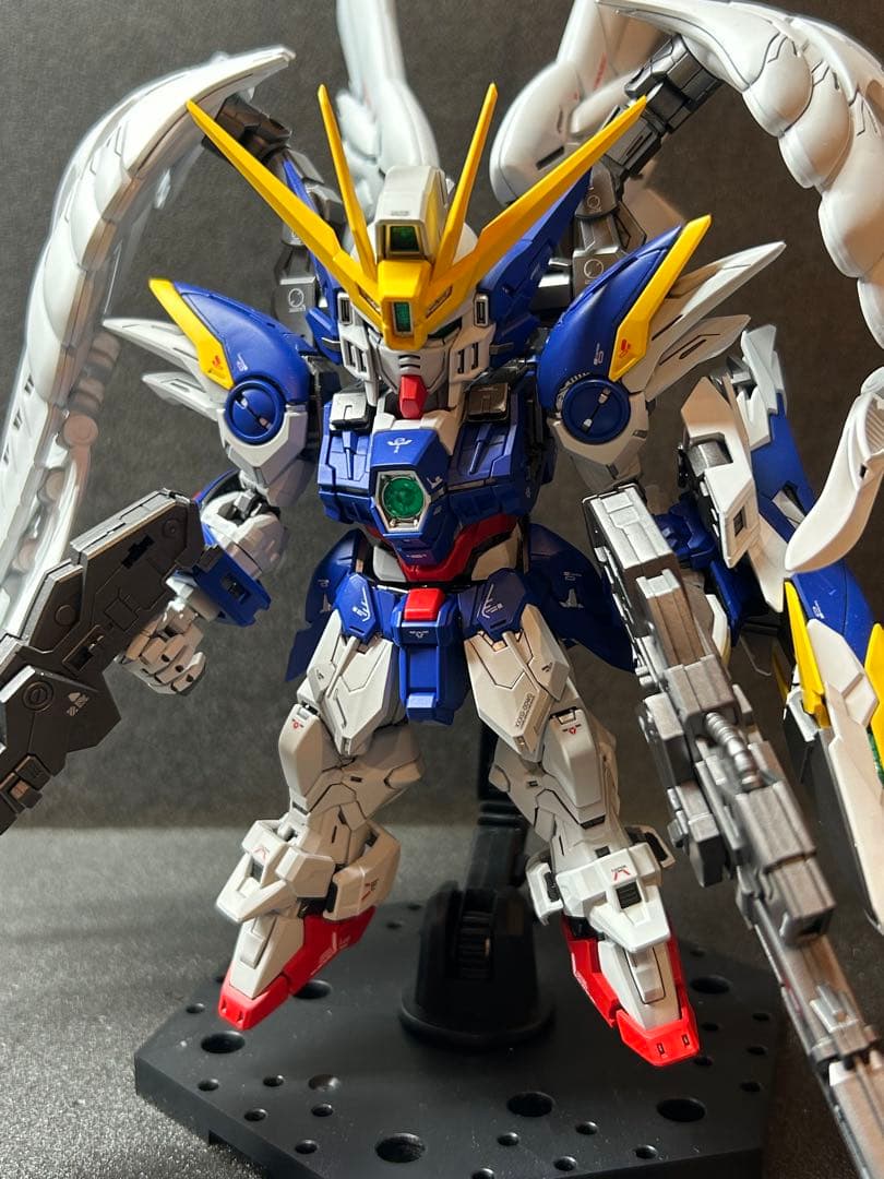 MGSD ウイングガンダムゼロEW 全塗装 完成品 - メルカリ