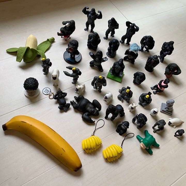 ゴリラフィギュアセット
