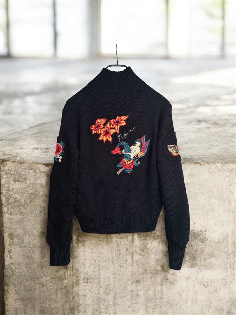 ア*オ様 Y’s ワイズ Yohji Yamamoto 刺繍 リバーシブルブルゾ