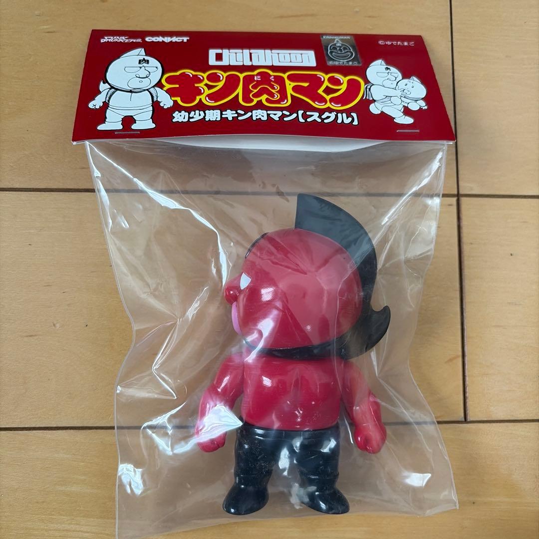 新品　幼少期キン肉マン スグル フィギュア パンクドランカーズ アイツ ソフビ