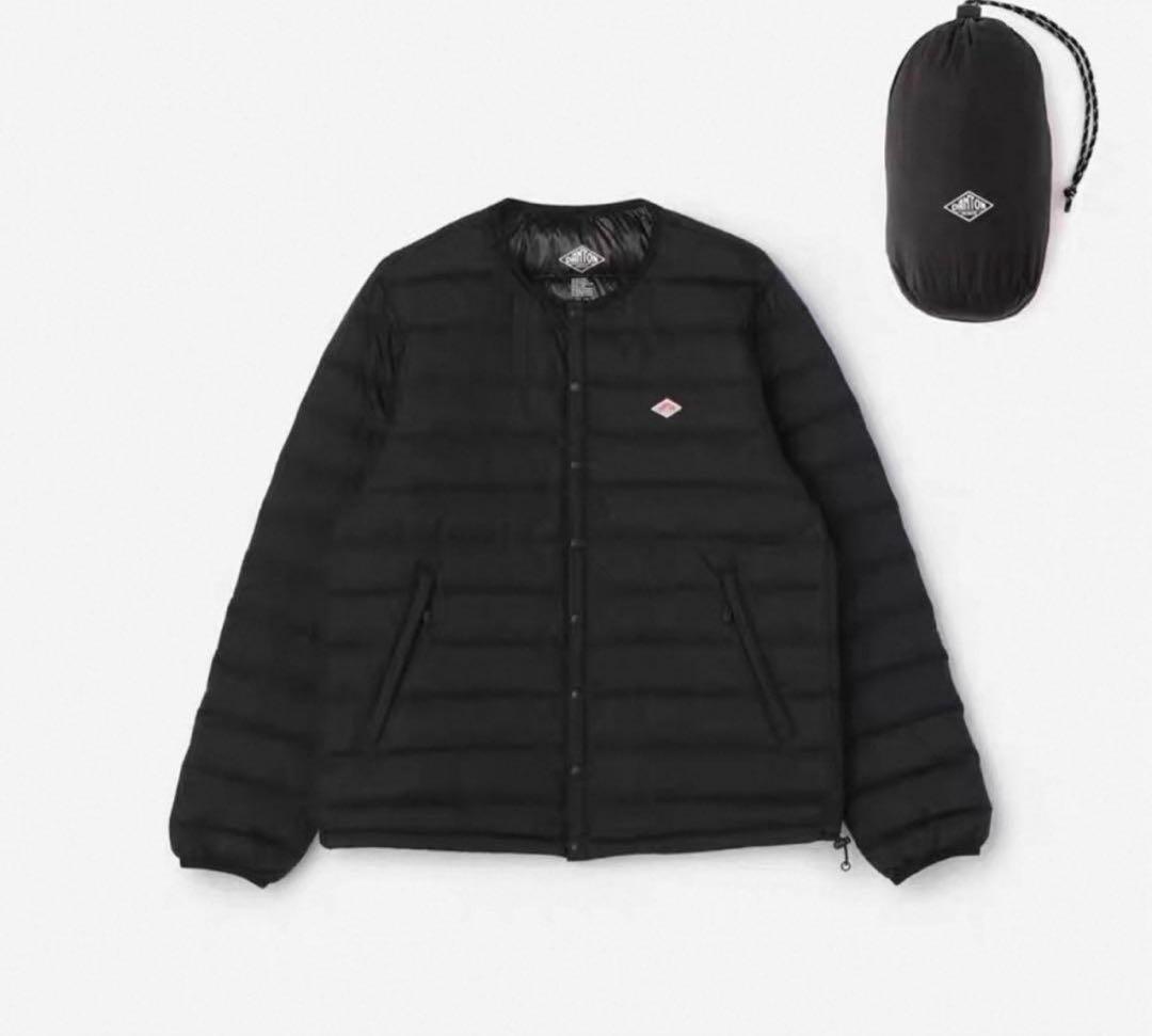 DANTONインナーダウンクルーネックジャケット Mサイズ