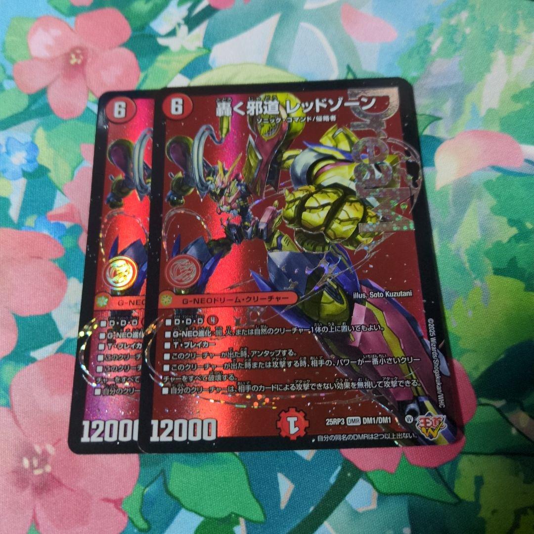 轟く邪道レッドゾーン　２枚