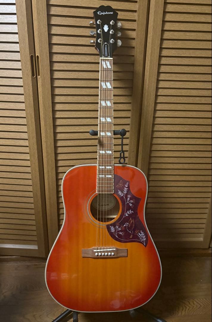 値下げ！美品 Epiphone Hummingbird PRO/FC