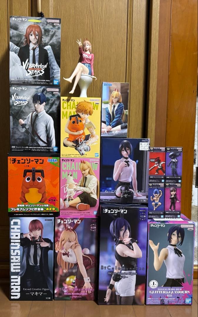 数量限定　大人気　チェンソーマン　フィギュアまとめ売り　レゼ　パワー　マキマ