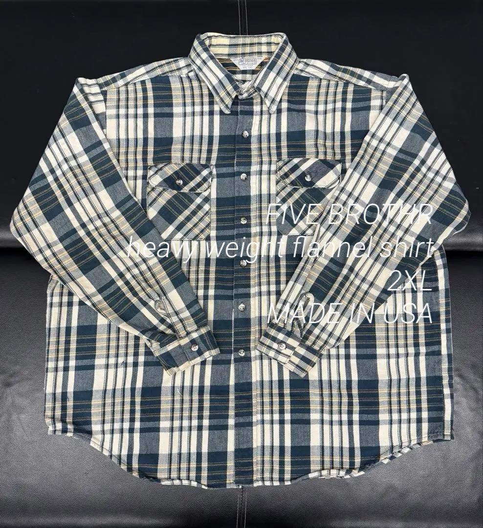 希少カラー・USA製】 Five Brother 三角タグ 80s ヘビネル - メルカリ