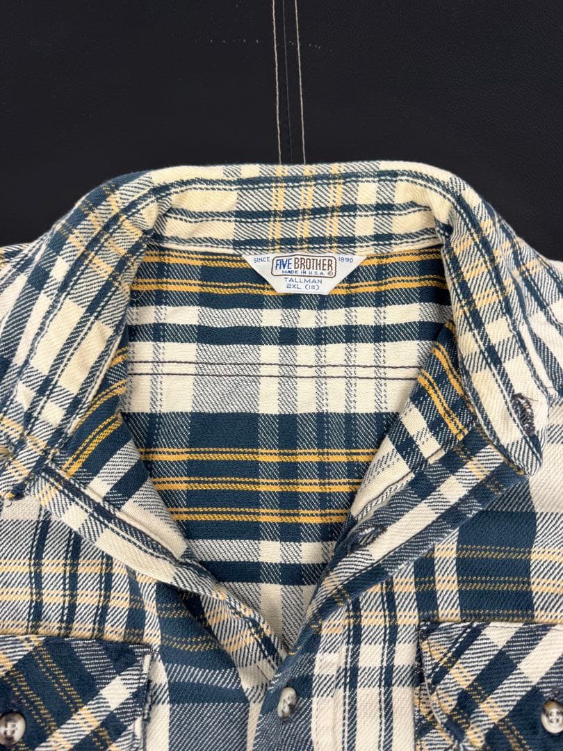 希少カラー・USA製】 Five Brother 三角タグ 80s ヘビネル - メルカリ