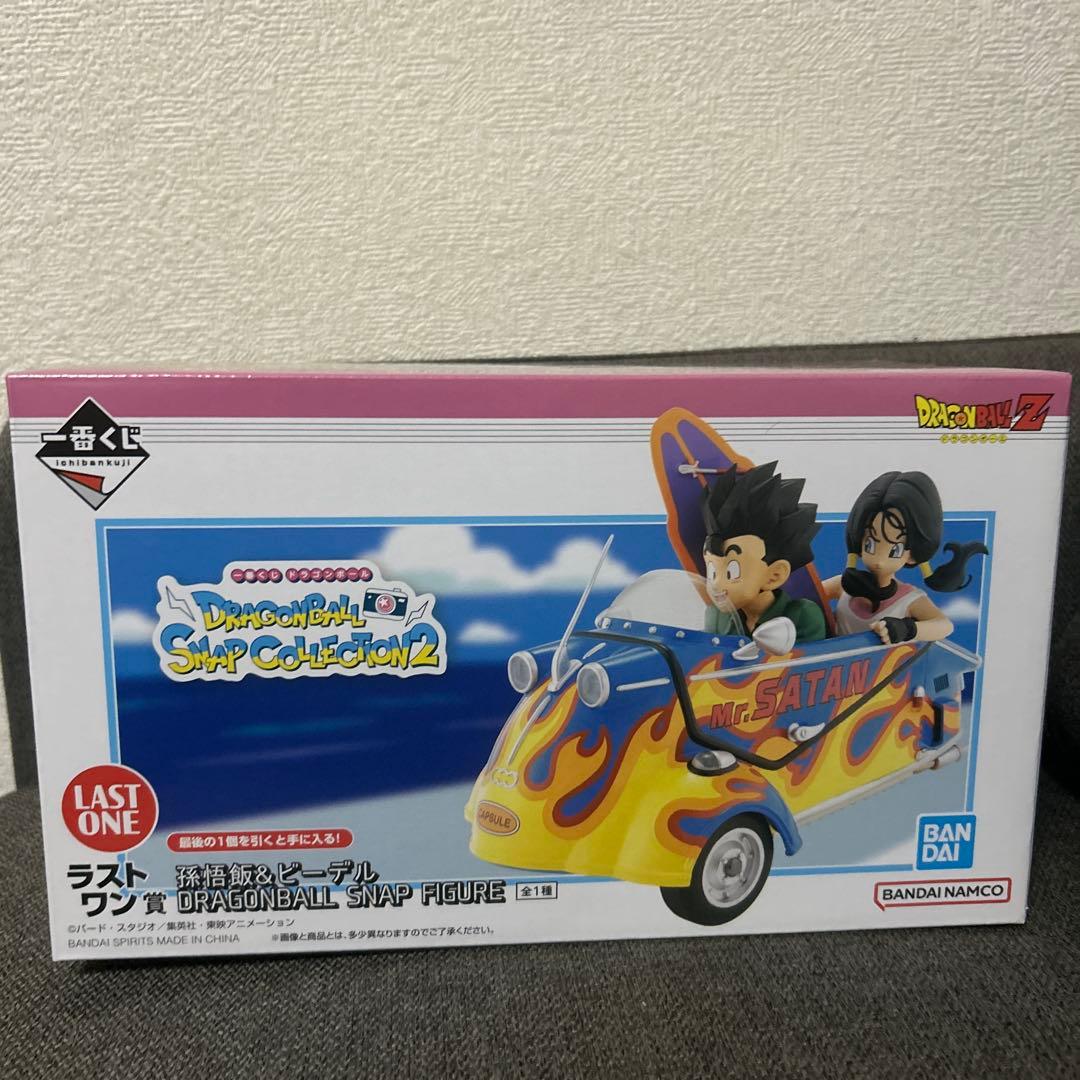 【新品・未開封】ドラゴンボール一番くじラストワン賞悟飯＆ビーデル