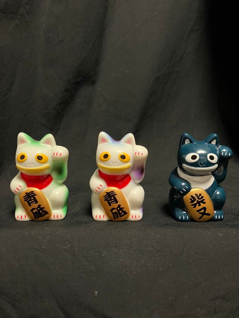 REALHEAD リアルヘッド 招きウナギ猫 3体セット 楽天市場】REAL HEAD(リアルヘッド) フォーチュンキャットベイビー